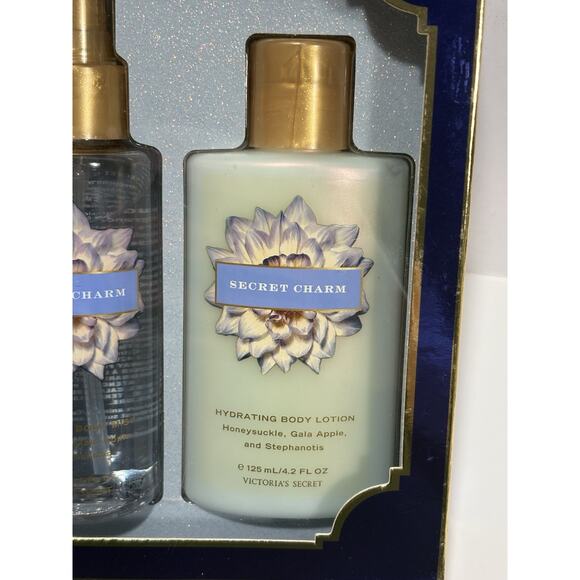 Victoria’s Secret Secret Charm 3 Pc Kit Body Lotion + Body Wash + Body Mist RARE - Picture 3 of 9
